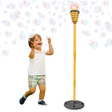 Maxx Bubbles Tiki Torch Bubbler, 4 ft Bubble Machine